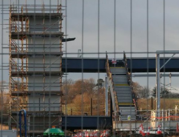 East Linton Station Construction - 2022-10-12